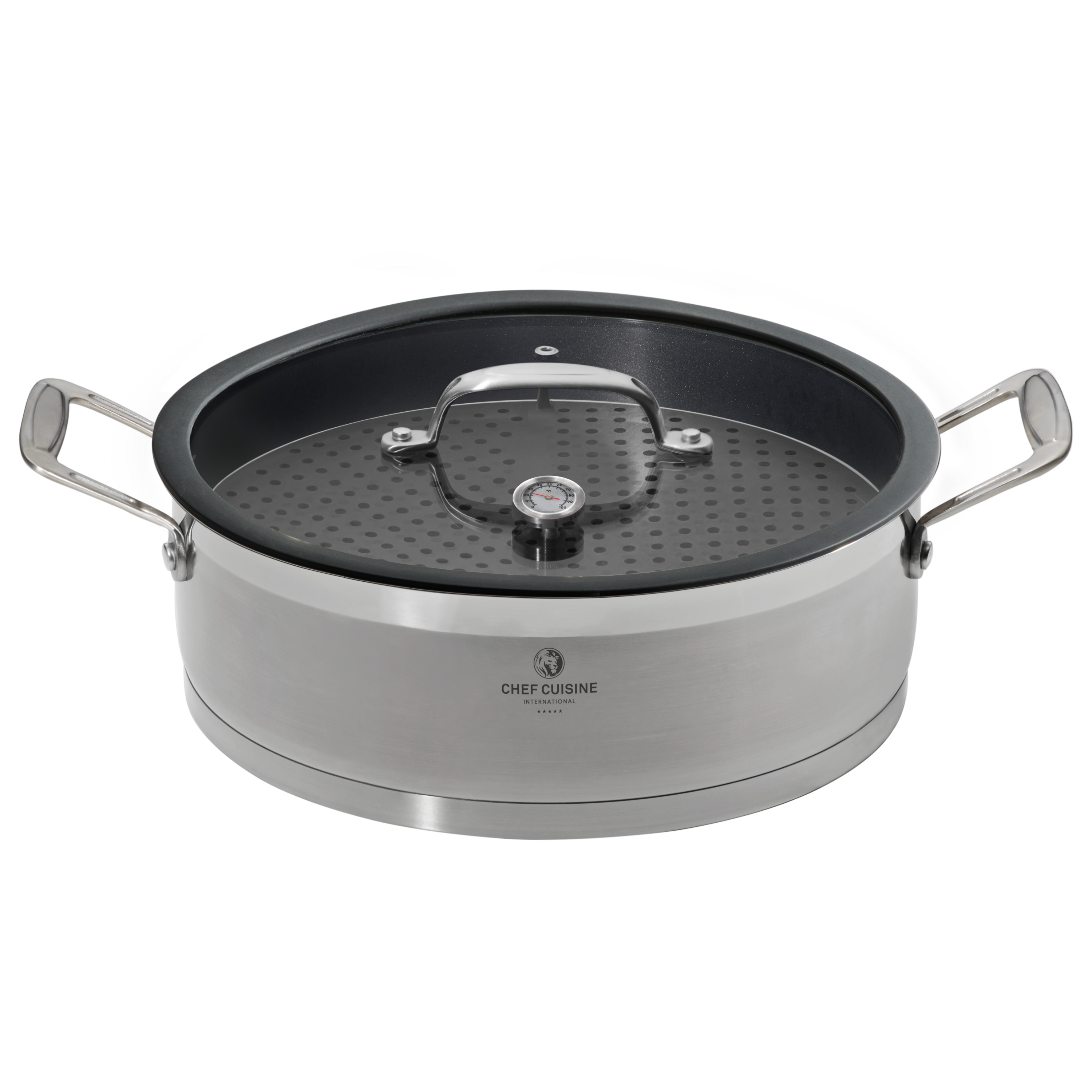 chef-cuisine-br-ter-servierpfanne-28-cm-dampfgarer-teflon image 1