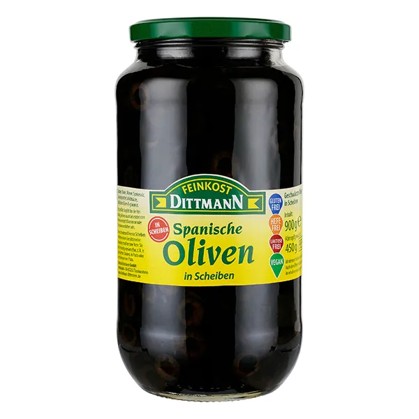 feinkost-dittmann-oliven-schwarz-in-scheiben-spanisch image 1