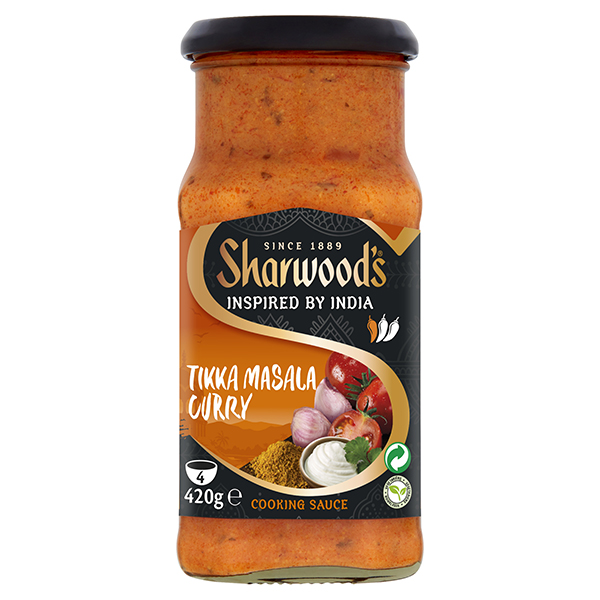 sharwood-s-tikka-masala-sauce-kochsauce-mild-mit-tomate image 1