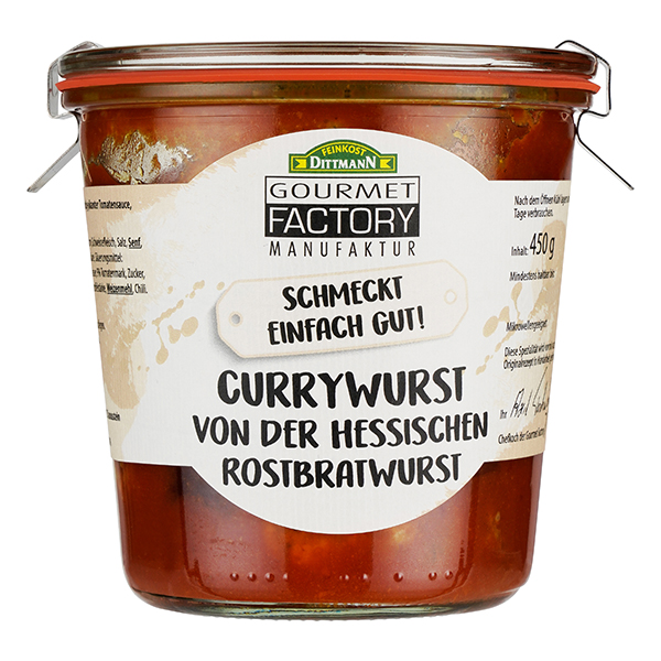 feinkost-dittmann-gourmet-factory-currywurst-im-weckglas-pikant image 1