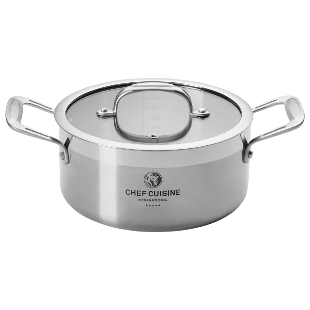 chef-cuisine-5-ply-fleischtopf-24-cm-kupferkern-mit-deckel image 1