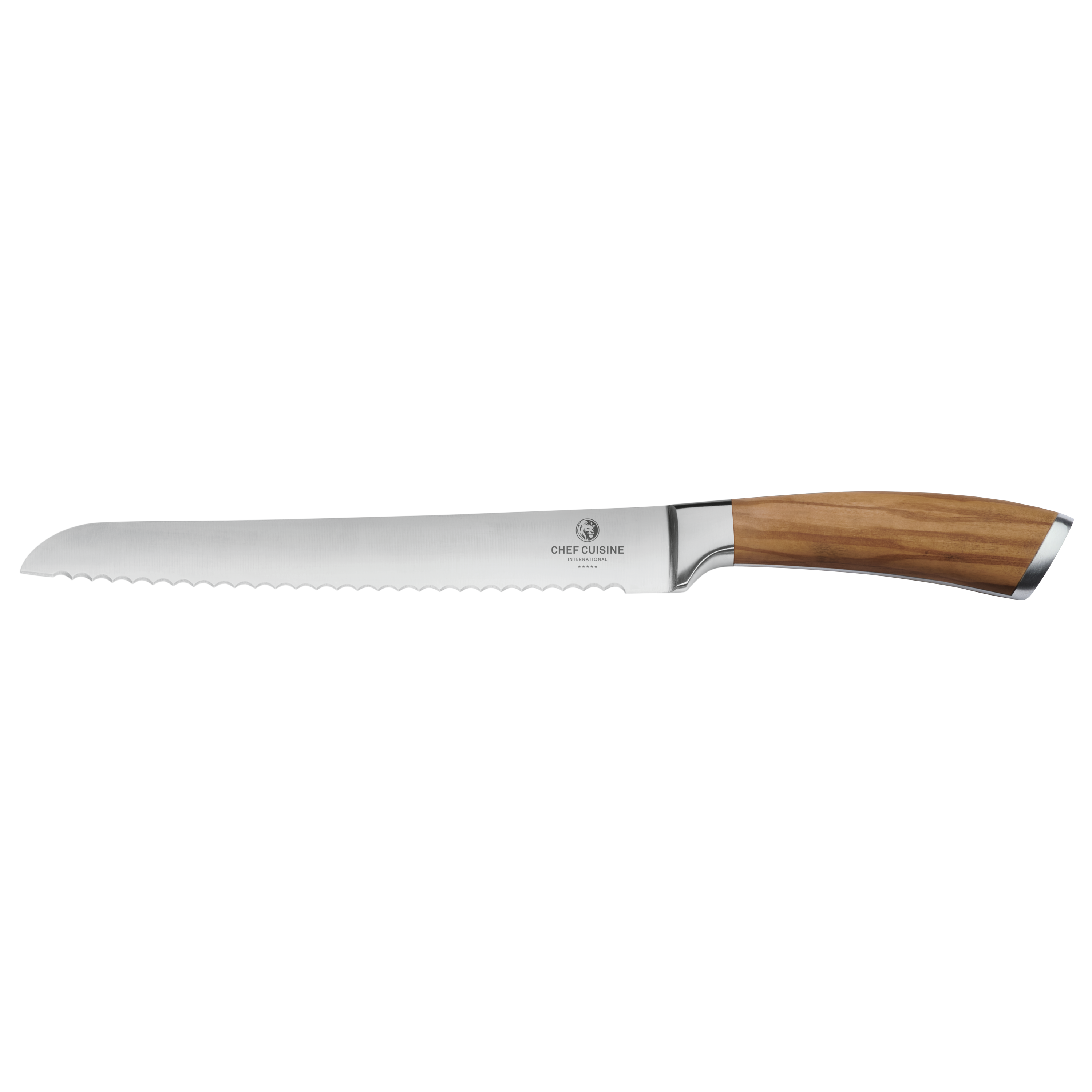 chef-cuisine-olivenholz-serie-brotmesser-eisgeh-rtet-holzgriff image 1