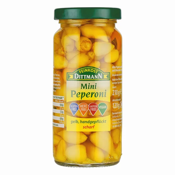 feinkost-dittmann-baby-peperoni-gelb-scharf-eingelegt image 1