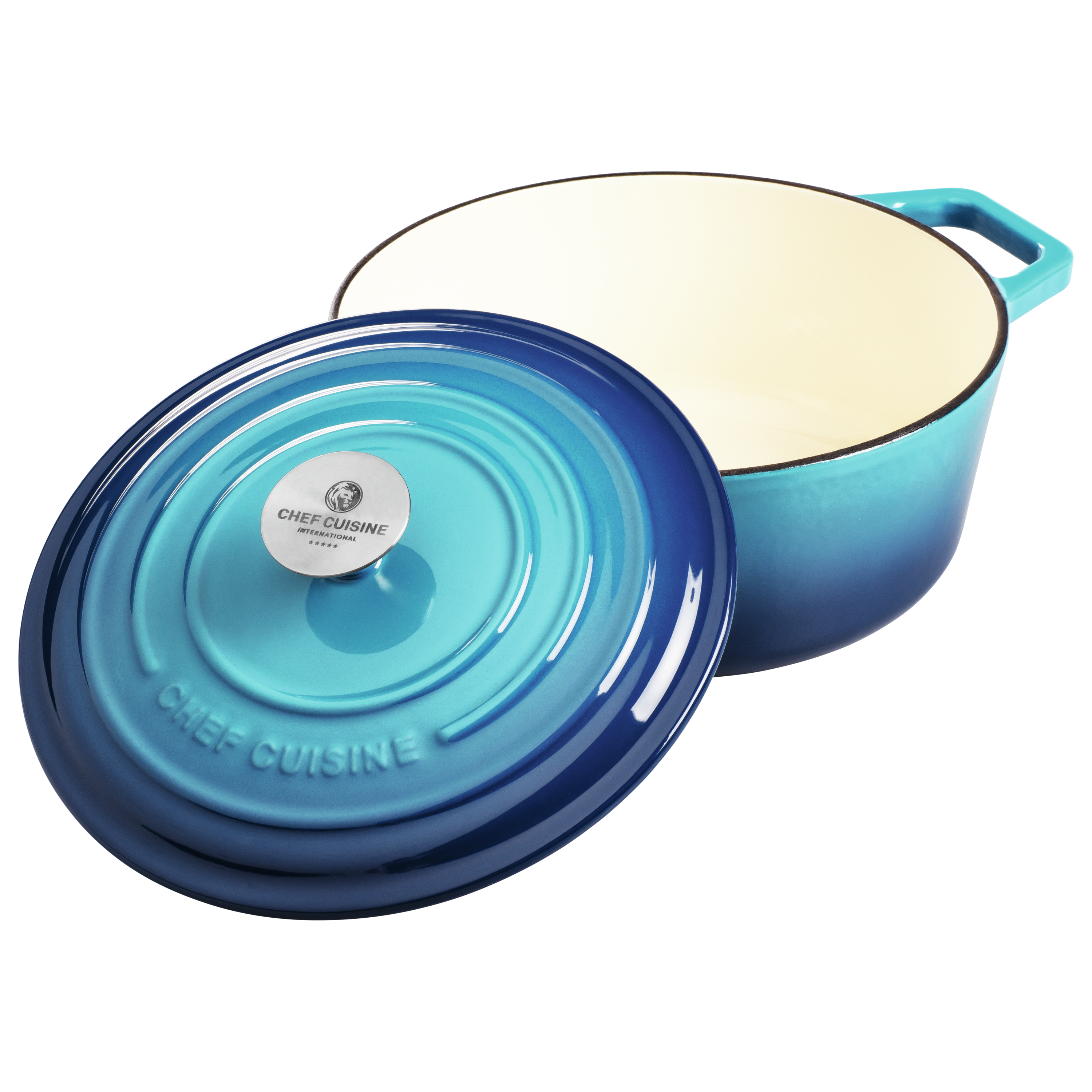 chef-cuisine-gusseisen-br-ter-24-cm-rund-emailliert-3-5-liter image 2