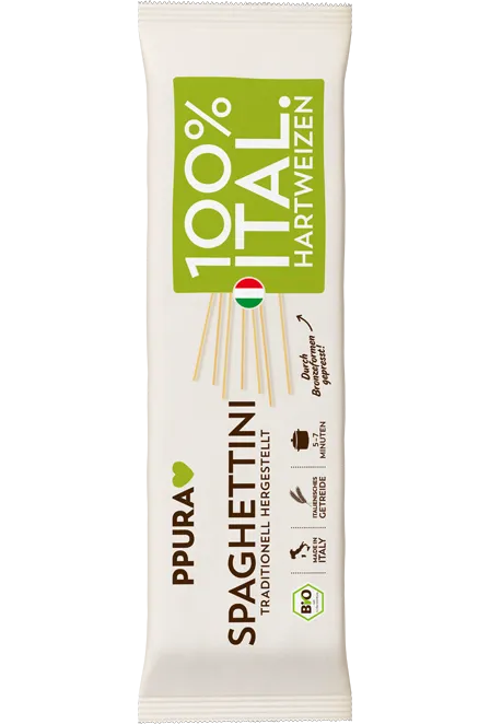 ppura-pasta-spaghettini-hartweizen-spaghetti image 1