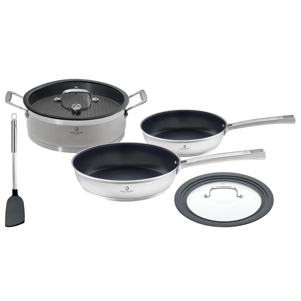 chef-cuisine-pfannen-pfannen-set-4-tlg-teflon-induktion image 1